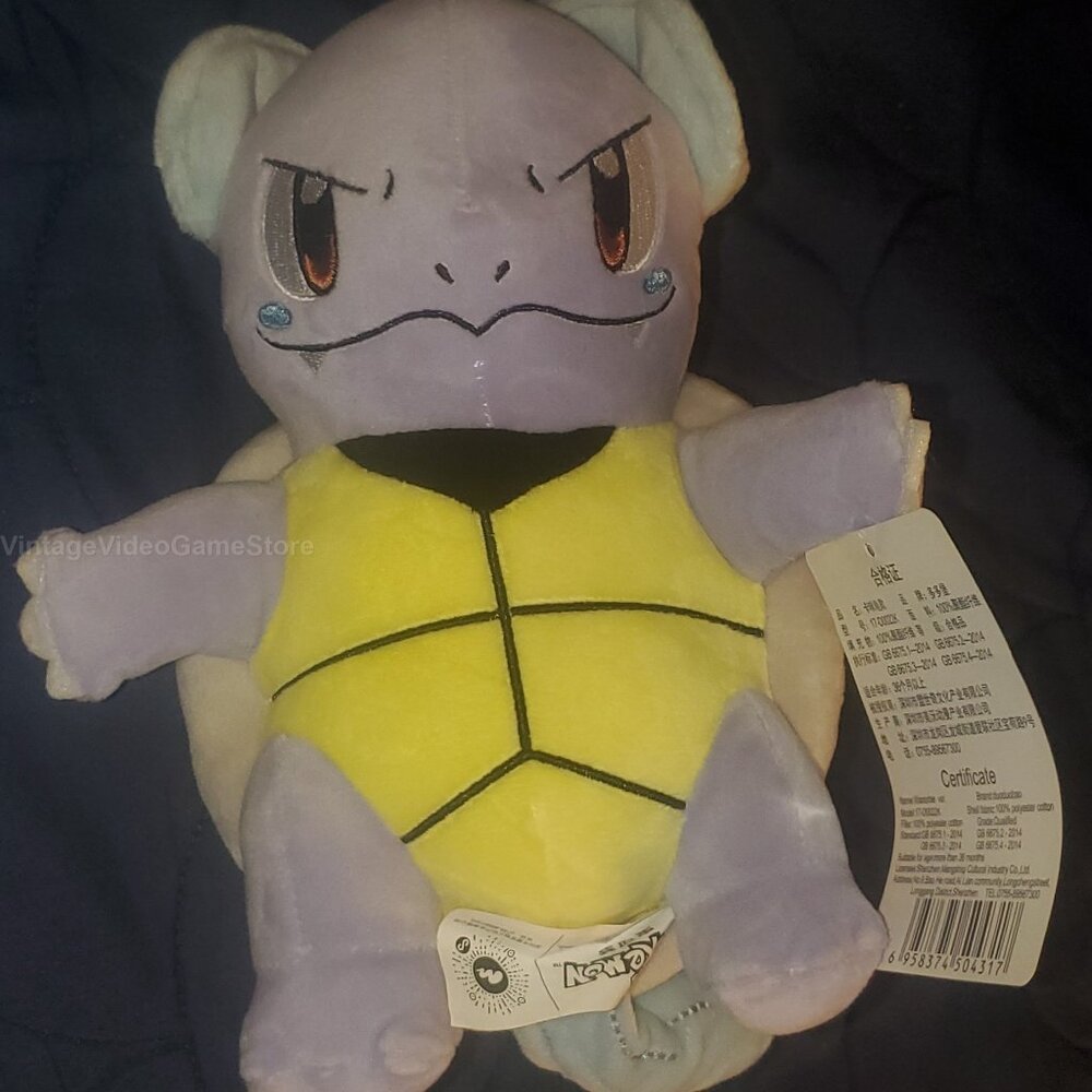 Pokemon Wartortle Plush Soft Stuffed Doll Toys Cute Collectible 23 CM Kids - Picture 2 of 10